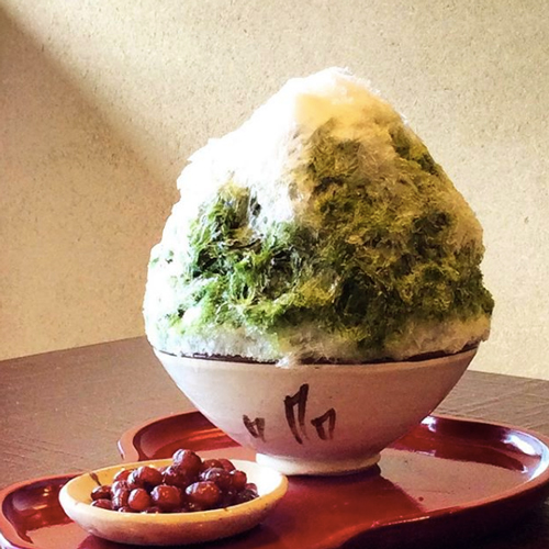 抹茶かき氷